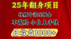 一天收益1000+ 25年开年落地好项目-五六七网创电商学院