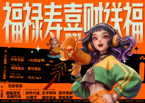 中老年赛道福禄寿喜财送财送福   每日轻松十分钟  月赚米1W+  抓紧冲！退休金主最爱-五六七网创电商学院