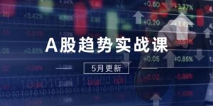 A股趋势实战课：主力动向+政策红利，2025全年策略5月更新-五六七网创电商学院