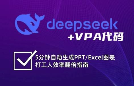 DeepSeek从入门到精通：解锁Excel和VBA高效办公新技能-五六七网创电商学院