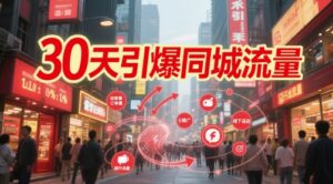 30天引爆同城流量：团购篇 认知篇 流量篇 来客篇 达人篇 老板人设IP篇 投流篇-五六七网创电商学院