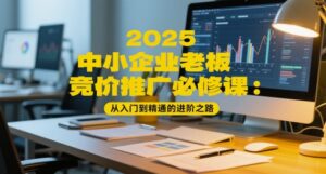 2025中小企业老板竞价推广必修课：从入门到精通的进阶之路-五六七网创电商学院