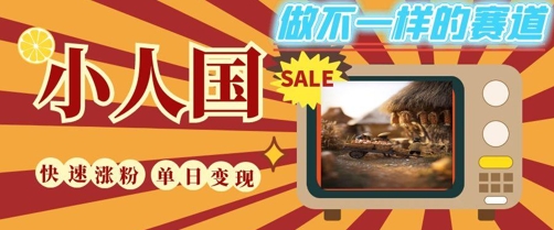 DeepSeek+绘图+视频制作小人国微观视频，小白轻轻松松上手，条条爆款，条条变现，单日就能收益-五六七网创电商学院