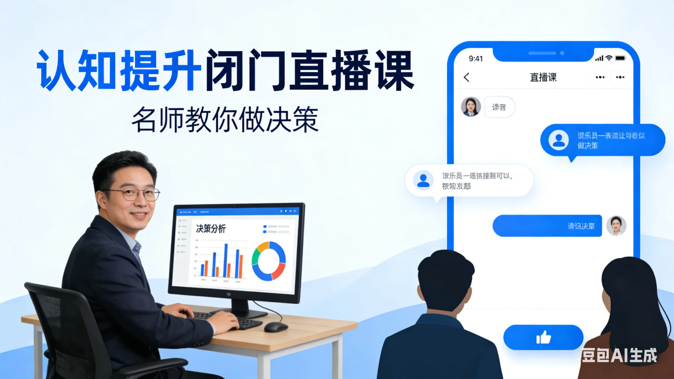 【精】王培霖认知提升闭门直播课，名师教你做决策-五六七网创电商学院