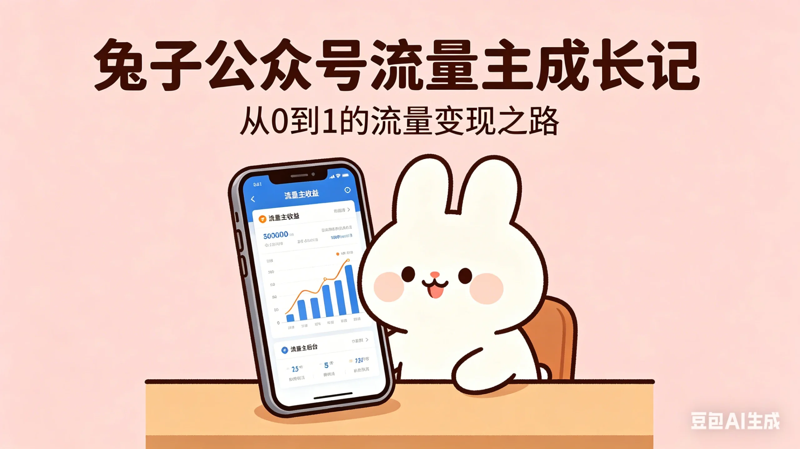 兔子公众号流量主-五六七网创电商学院