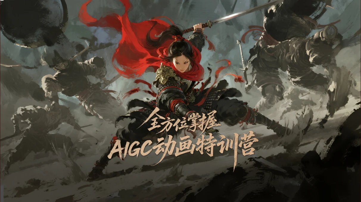 【精】全方位掌握AIGC动画特训营【第二期】-五六七网创电商学院