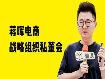 蒋晖电商战略组织私董会-教程视频打包下载-五六七网创电商学院